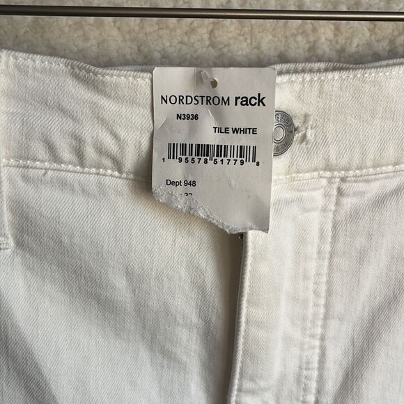 Madewell The Mom Jean Womens Size 32 Tile White‎ Denim - Picture 2 of 10
